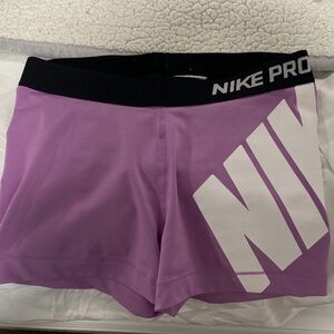 Nike Women's Lavender Bike Shorts